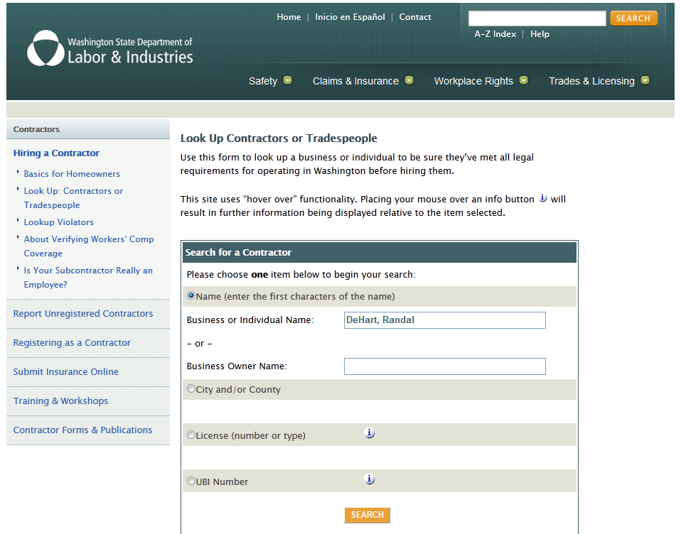 Fast Easy Accounting Randal DeHart Journeyman Plumber Licence