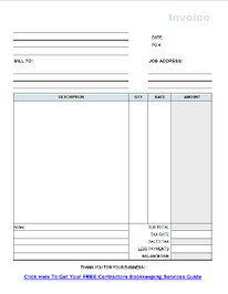 Free Invoice From Fast Easy Accounting resized 600
