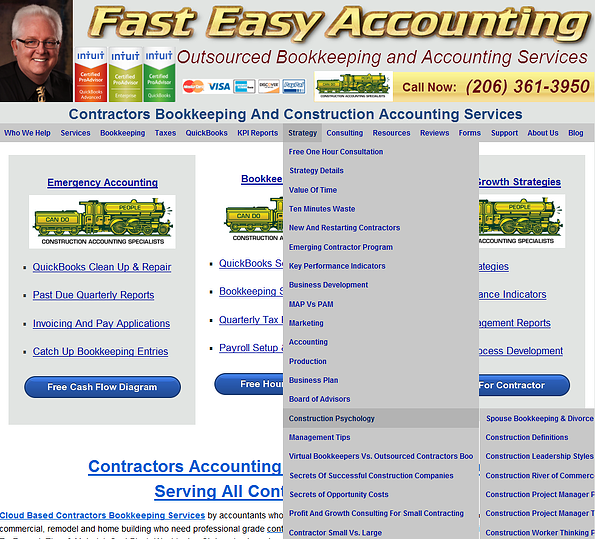 Construction Psychology at Fast Easy Accounting Contractors Bookkeeping Services 206 361 3950