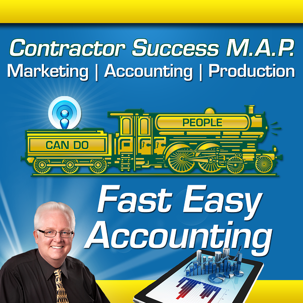 Fast Easy Accounting Contractors Success Map Album Art