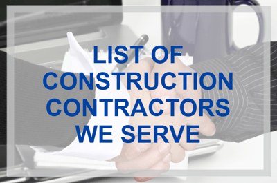 List of Contractors