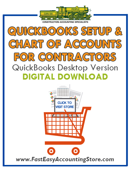 Electrical Company Chart Of Accounts